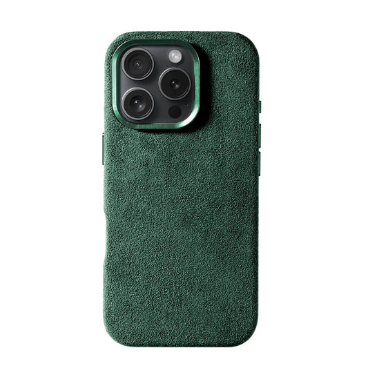 Etui Alcantara - Midnight Green