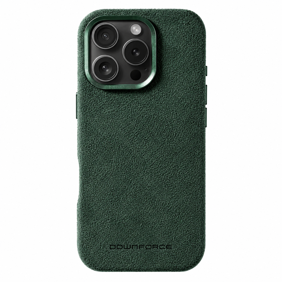 Etui Alcantara - Midnight Green