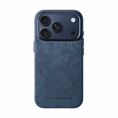 Etui Alcantara - Ocean Blue