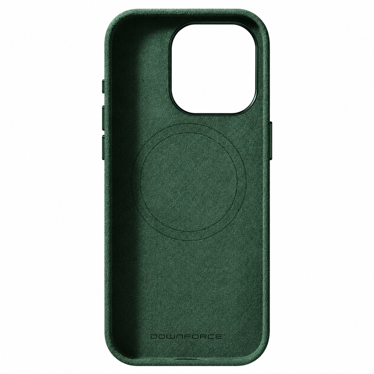 Etui Alcantara - Midnight Green