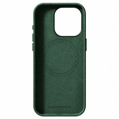 Etui Alcantara - Midnight Green